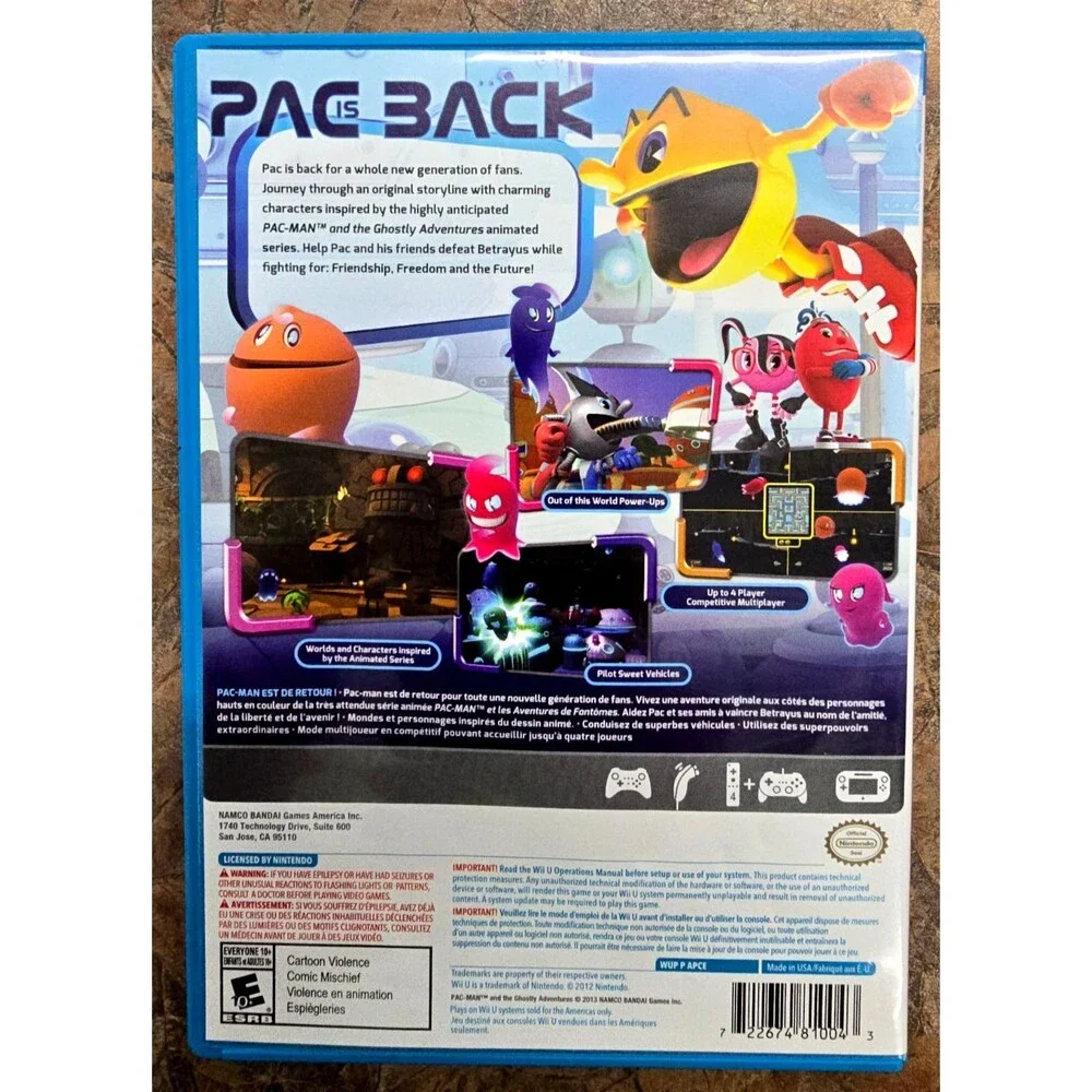 Pac-Man & the Ghostly Adventures - Wii U